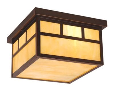 Vaxcel T0115 Mayfly 3 Light 14 inch Burnished Bronze Outdoor Ceiling 